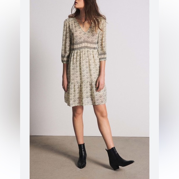 Ba&sh Becky Ecru Dress NWT - Picture 1 of 5